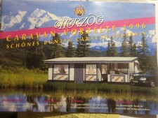 Prospekt "HERZOG Caravan und Vorzelte 1996" größer als A4, viele schöne Modelle