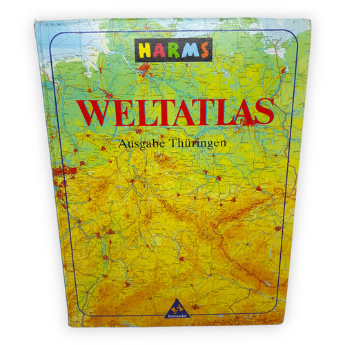 Weltatlas harms thüringen - harms,