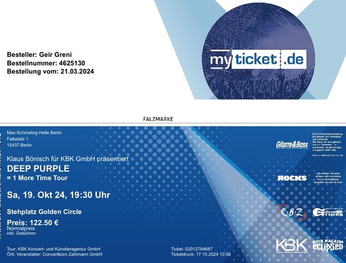 Deep purple golden circle - deep,