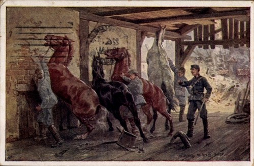 Künstler kuk armee - ak, kuk-armee