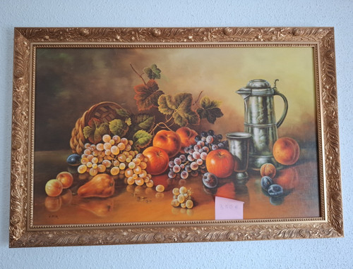 Gerahmtes stillleben bild - gerahmtes,