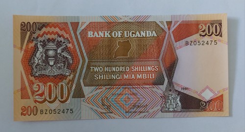 Banknoten uganda 200 - uganda,