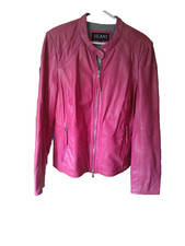 Lederjacke jilani pink - lederjacke,