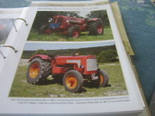 Traktoren Datenblatt Hanomag 32 Diesel Radschlepper Robust 800, 1964