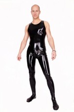 LATEX Anzug - Overall mit oder