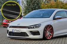Spoilerschwert Frontspoiler ABS für VW Scirocco R Facelift ABE Carbon Optik