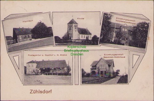 157336 zühlsdorf 1916 - ak,
