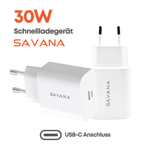 Savana 30w usb - 30w, usb-c