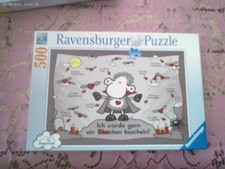 Ravensburger Puzzle sheepworld "Vampir" 500 Teile, komplett, gebraucht