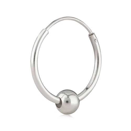 925 silber single ohrring - single,
