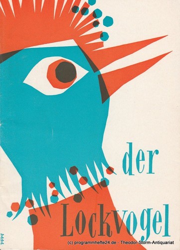 Programmheft der lockvogel - der,