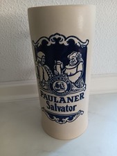 Bierkrug Paulaner Salvator München - 0,5 Liter - Steinkrug NEU