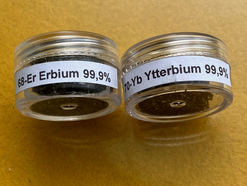 Seltene erden metall erbium - metall, +