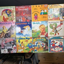 21x Kinderschallplatten B-Ware