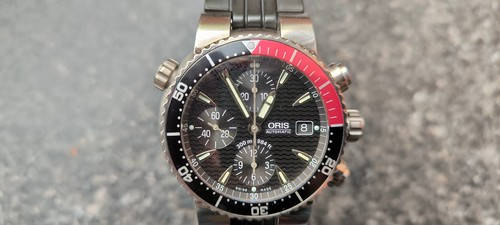 Oris chronograph 7542 - chronograph, komplett