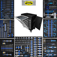XXXL Werkzeugwagen gefüllt Premium 8 Schubladen Schaumeinlagen Werkstattwagen