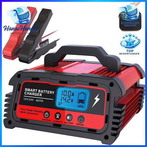 Batterieladegerät 12v 24v 25a - batterieladegerät,