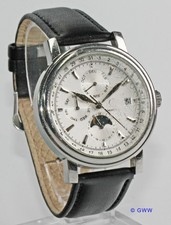 Protrade Stahluhr (2525) Automatic, Automarkenuhr, Kalender, Glasboden - 10er