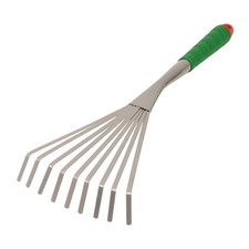 Handrechen mit Kunststoffgriff