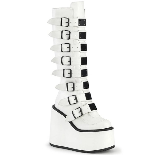 Demonia plateaustiefel - plateaustiefel,