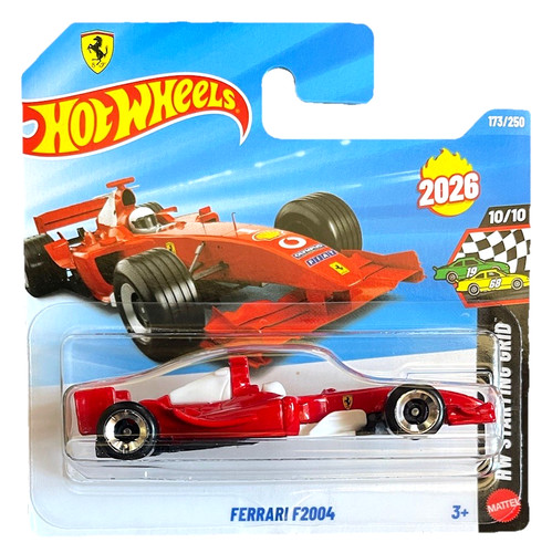 Hot wheels ferrari f2004 - hot,