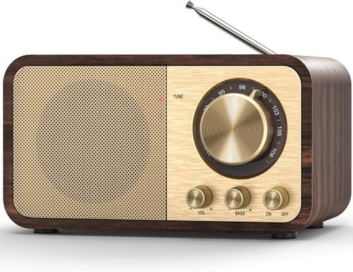 Retro bluetooth radio - retro,