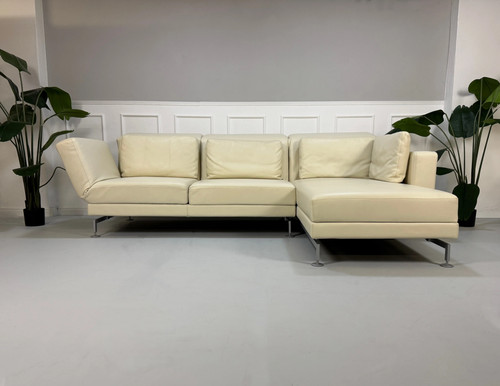 Brühl moule ecksofa - moule, leder