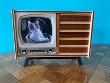 Fernseher Altmann 60er  Puppenhaus Puppenstube 1:12 dollhouse  tv television