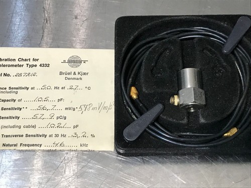 Bruel kjaer accelerometer - &,