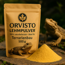 Lehmpulver Terrarienbau