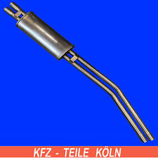 EDELSTAHL Mercedes SLC Coupe (R107 / W107) 280 /350 /450 SLC Mittelschalldämpfer