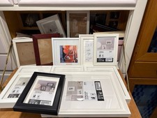 Set IKEA Bilderrahmen diverse Größen schwarz & weiss *neuwertig*teilweise NEU*