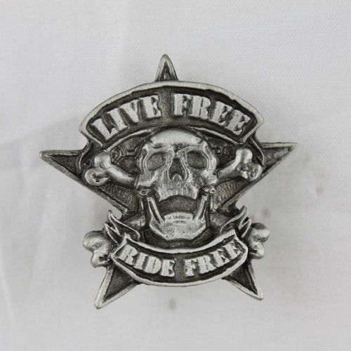 Biker chopper live free - biker,