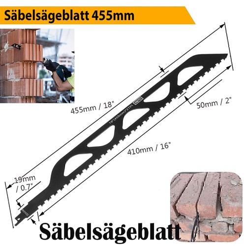 455mm säbelsägeblatt für - 455mm,