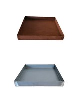 Aschewanne Stahl 1,5mm Ascheschale Kamin Blech Zuschnitt 30cm 40cm 50cm 60cm