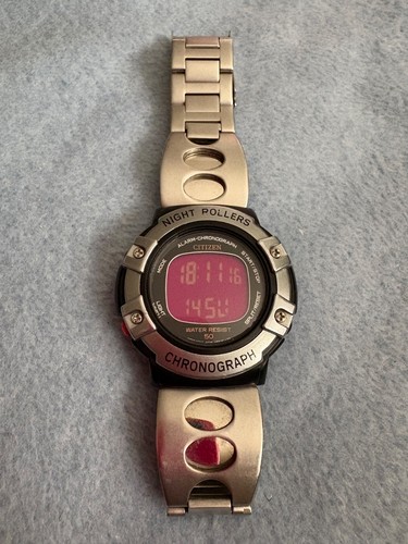Citizen nightrollers lcd uhr - citizen,