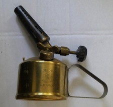 Alte Lötlampe G. Barthel BM014 D.R. Patent Lötbrenner Bunsenbrenner Sammler