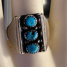 Indianerschmuck TÜRKIS  Ring