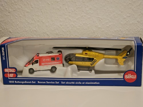 1850 rettungsdienst set 87 - rettungsdienst, 1:87