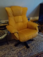 WK WOHNEN liege sessel gelb