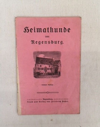 Heimatkunde von regensburg o - regensburg.,