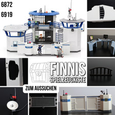Playmobil 6872 6919 Polizei Gefängnis Zentrale Station City Action zum Aussuchen