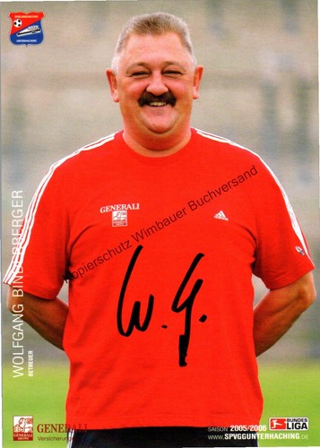 Original autogramm wolfgang - original,