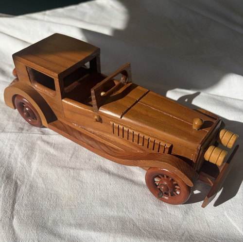 Bugatti royale holzmodellauto - bugatti,