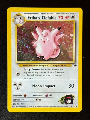 Erika clefable 132 - erika´s, 3/132