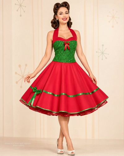Petticoatkleid 50er jahre zum - petticoatkleid,