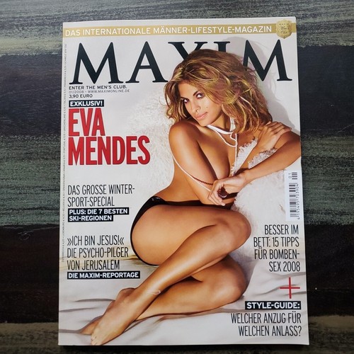 Maxim 2008 eva mendes - ♡, 01/2008,