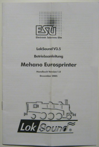Mehano eurosprinter esu - eurosprinter,