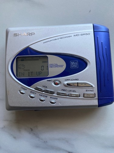Sharp sr50 mini disc - sharp, md-sr50