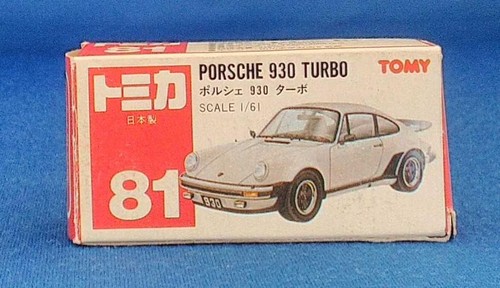 Tomy tomica porsche 930 turbo - tomy,